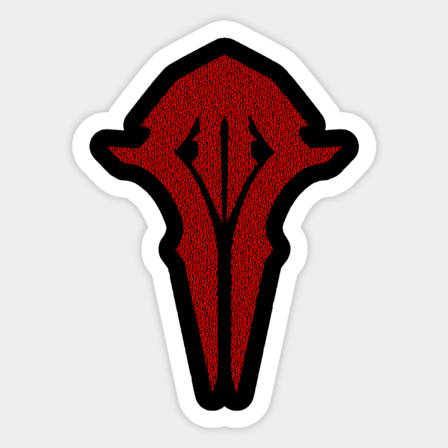 Vampyr Sigil Sticker by Blood Draugr